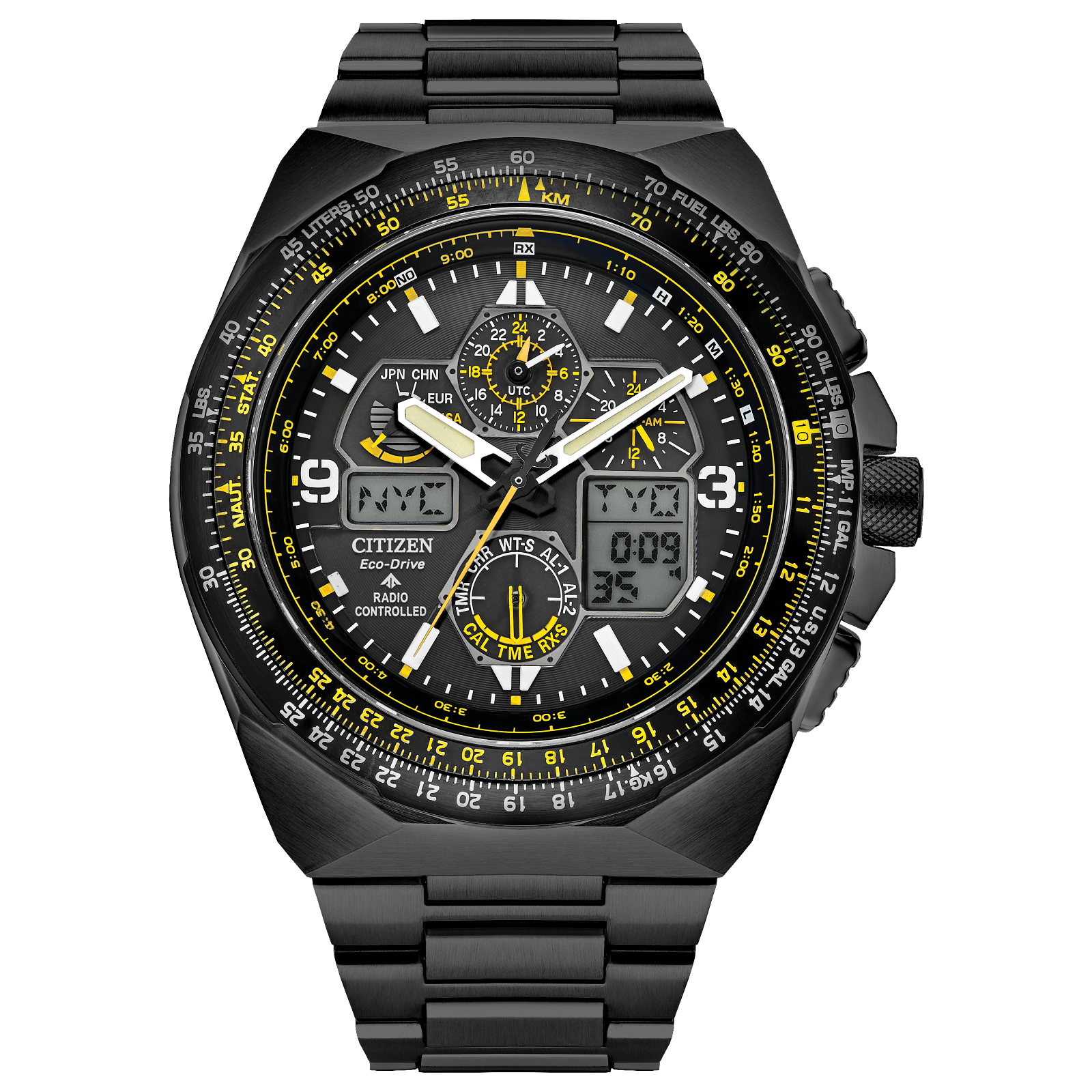 Reloj Citizen Promaster Skyhawk A-T Cronómetraje Atómico JY8127-59E | Elegancia relojería